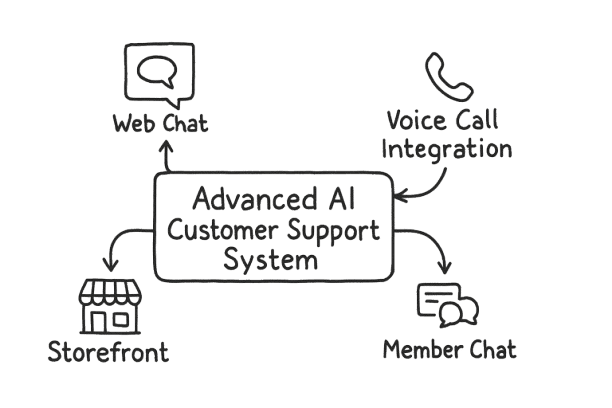 Advanced AI Customer Support System
